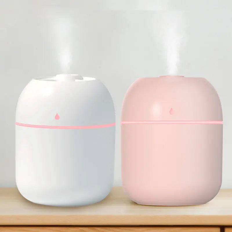 220mL USB Ultrasonic Humidifier for Home & Travel