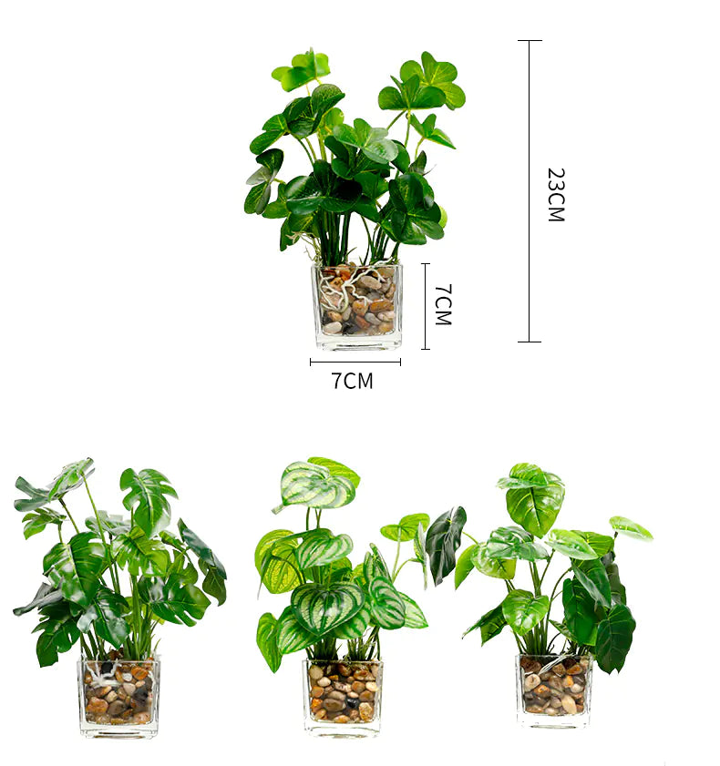 Bonsai, Potted Plants, Artificial Greenery