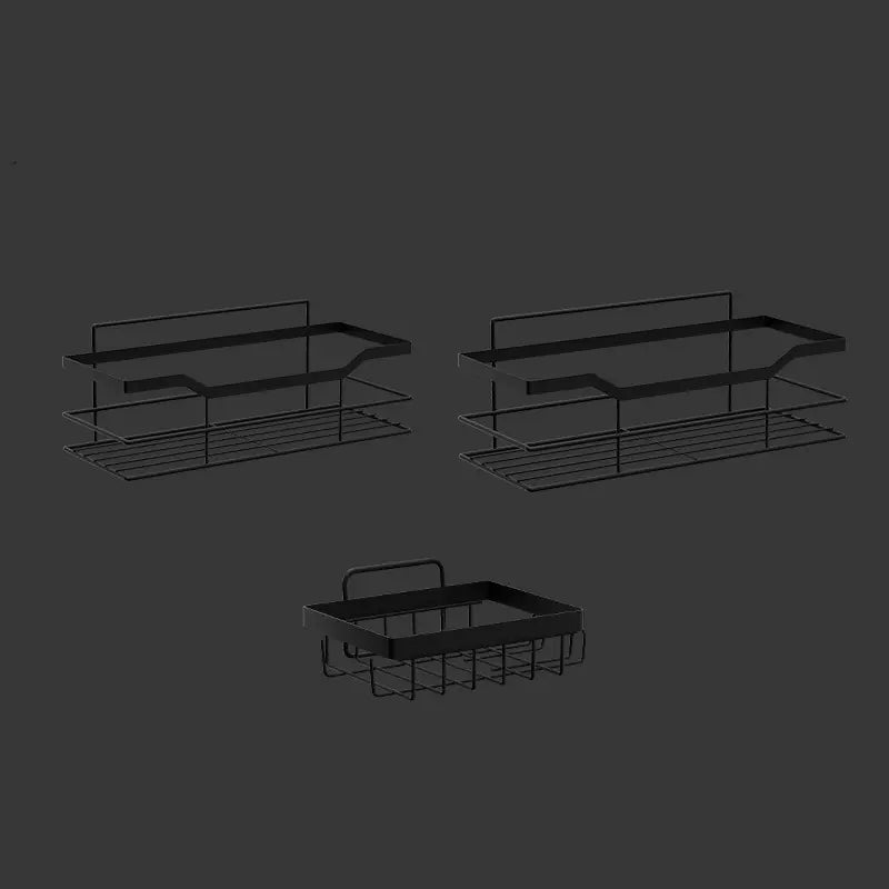 Perforated Mounted Kitchen Wall Shelf