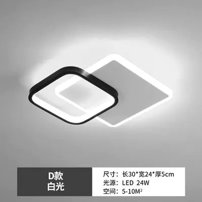 Modern Minimalist LED Ceiling Light for Hallway