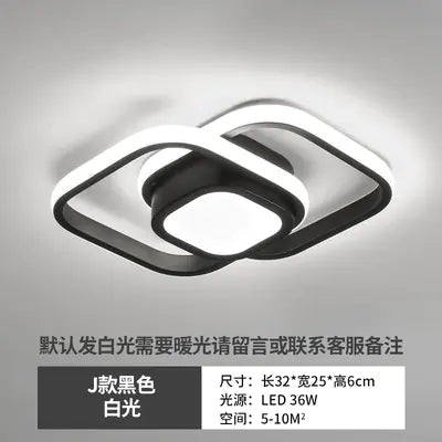 Modern Minimalist LED Ceiling Light for Hallway