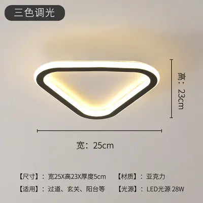 Modern Minimalist LED Ceiling Light for Hallway