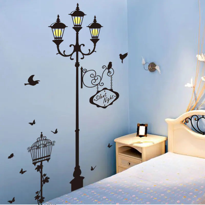 Creative Removable Wall Stickers for Bedroom Decor