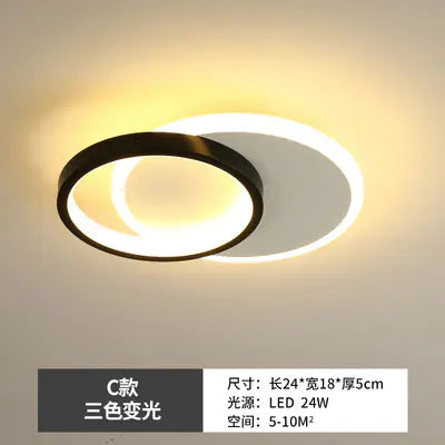 Modern Minimalist LED Ceiling Light for Hallway