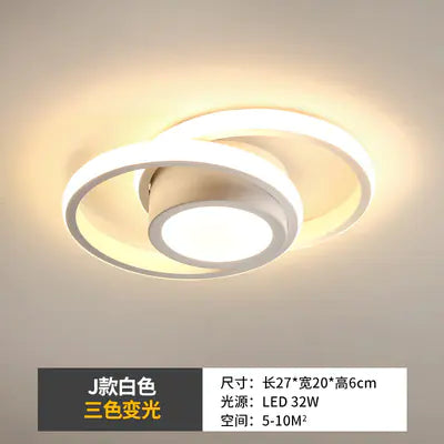 Modern Minimalist LED Ceiling Light for Hallway