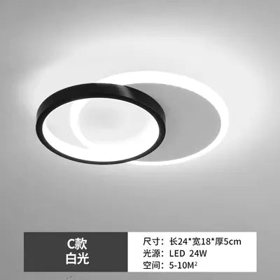 Modern Minimalist LED Ceiling Light for Hallway