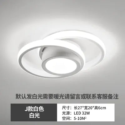 Modern Minimalist LED Ceiling Light for Hallway