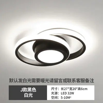 Modern Minimalist LED Ceiling Light for Hallway