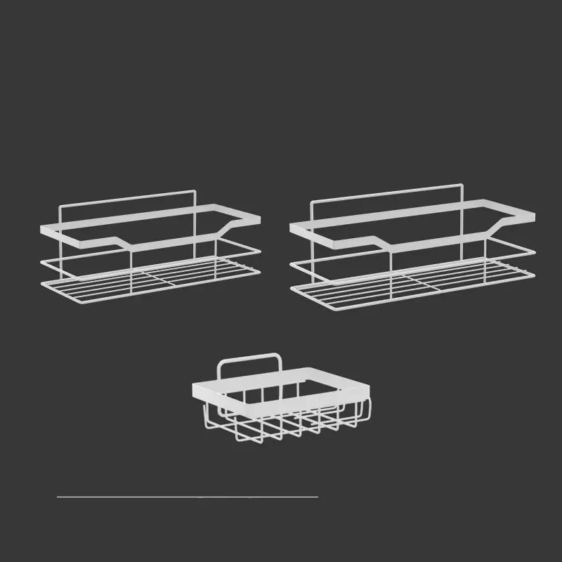 Perforated Mounted Kitchen Wall Shelf